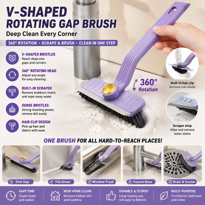 360° Rotating Gap Cleaning Brush